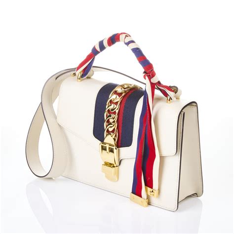 gucci leather sylvie bag ornament